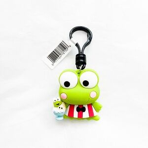 Monogramm Sanrio Foods Keroppi with Ice Cream Bag Clip Keychain